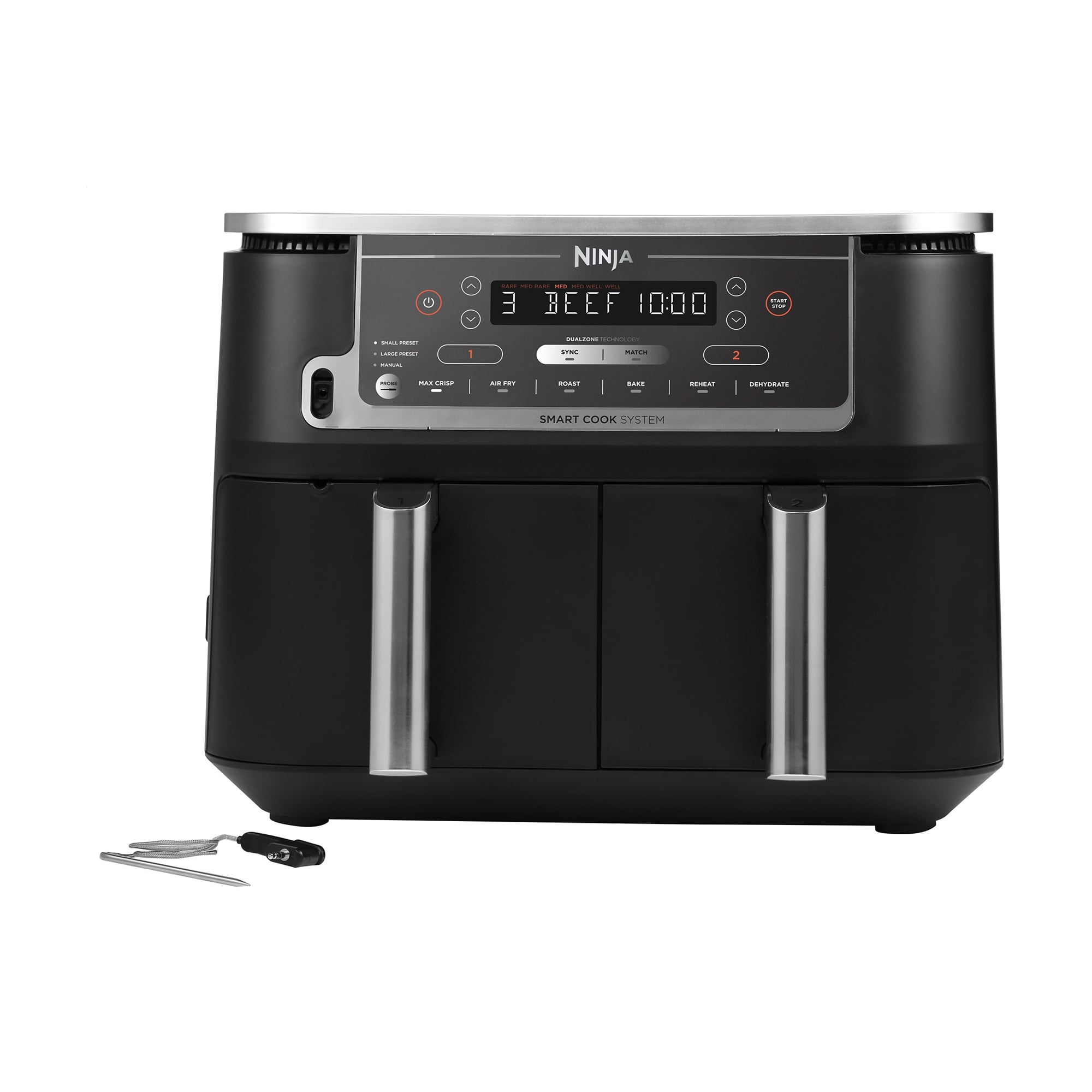 Двозонна мультипіч Ninja Foodi Max Multi-Cooker (AF451EU)